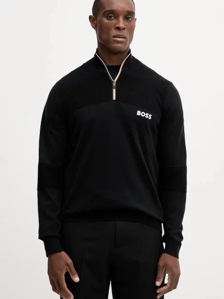 BOSS Pulover K_Hydro negru