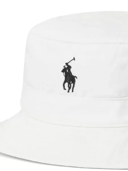 Chiloți tanga Polo Ralph Lauren cu autograf tricotate mini alb