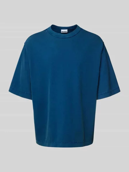 T-shirt o pudełkowym kroju z okrągłym dekoltem Review