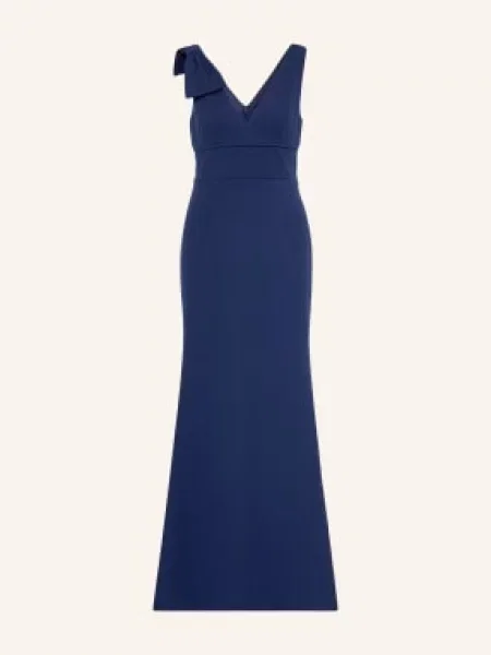 Adrianna Papell Suknia Wieczorowa blau granatowa