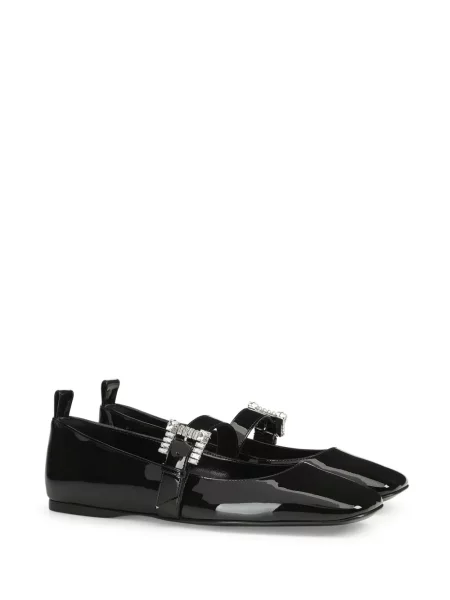 Balerini Sergio Rossi din piele negru
