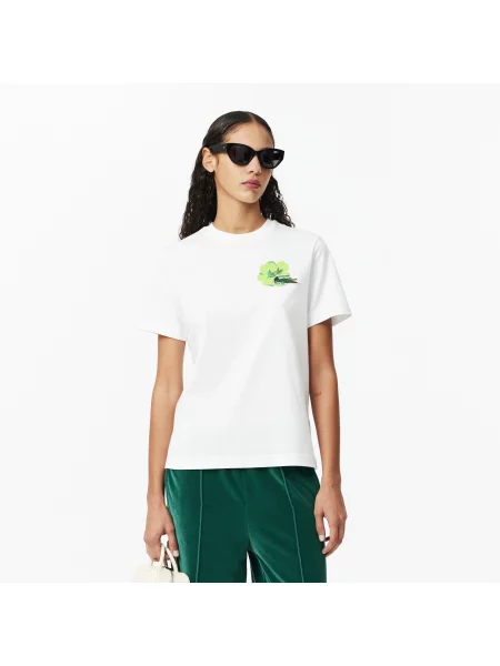 Футболка Lacoste белая