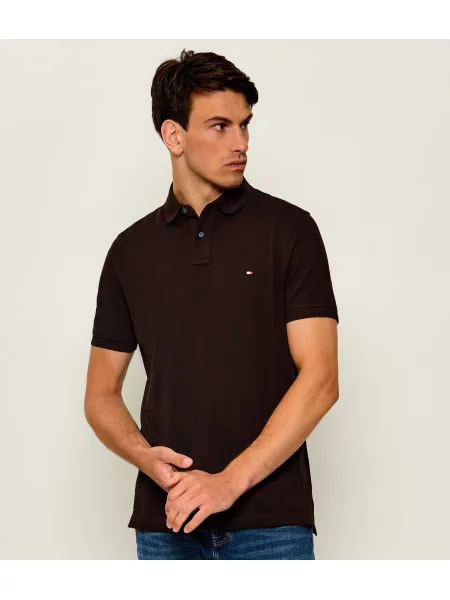 TOMMY HILFIGER Tricou Core închis maro