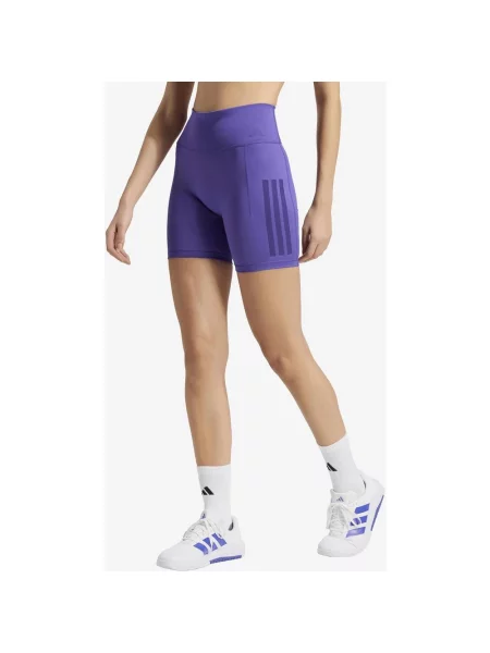 Krótkie legginsy adidas Optimé Workout XS fioletowe