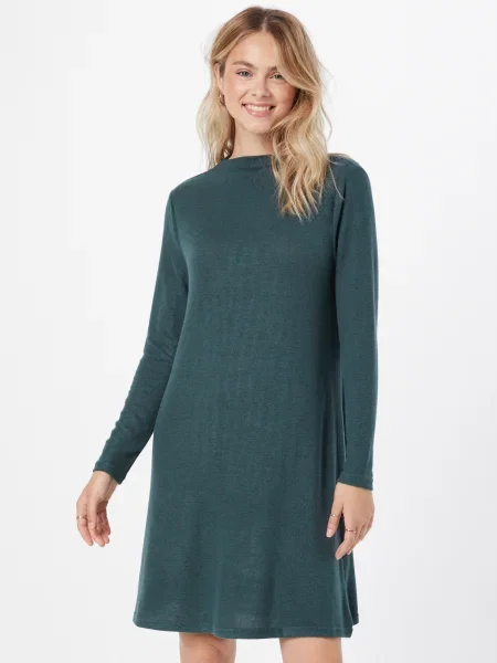 ONLY Pletena obleka KLEO smaragd
