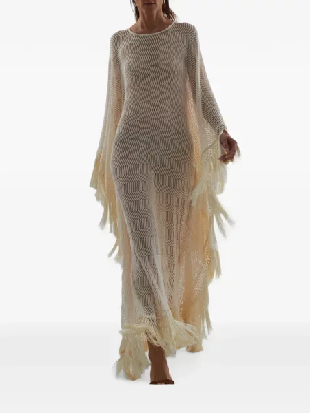 Rochie maxi Taller Marmo cu franjuri