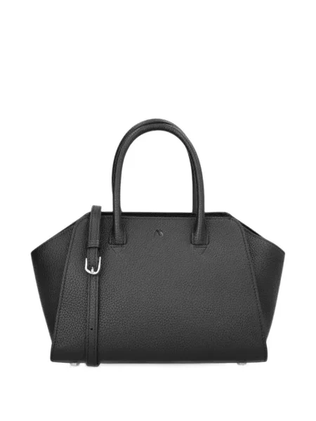 Geantă shopper Kaai din piele negru