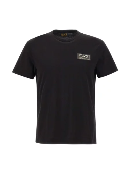 Koszulka Emporio Armani Ea7 z logo czarna