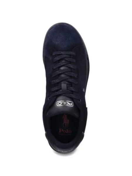 Καπιτονέ polo Polo Ralph Lauren με κέντημα σουέτ καφέ