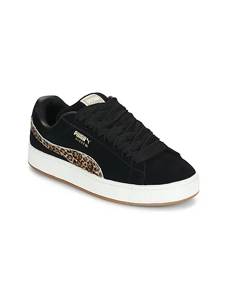 Superge Puma Suede iz semiša črna