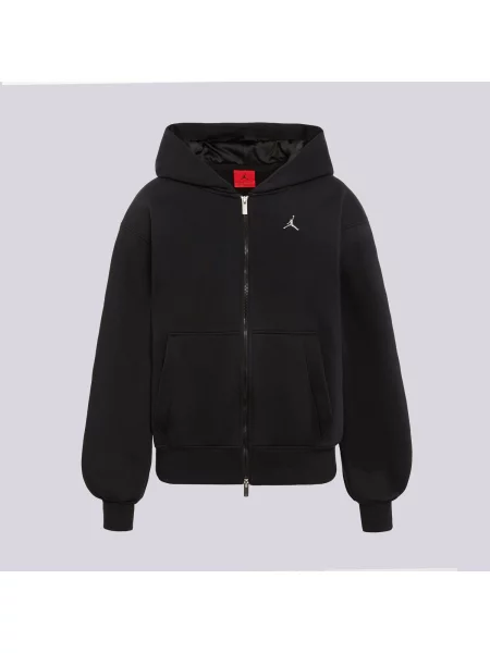 Jordan Bluza Rozpinana W J Brk Flc Fz Bb czarna