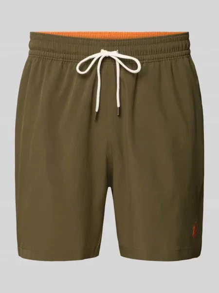 Kąpielówki Polo Ralph Lauren Underwear z logo zielone