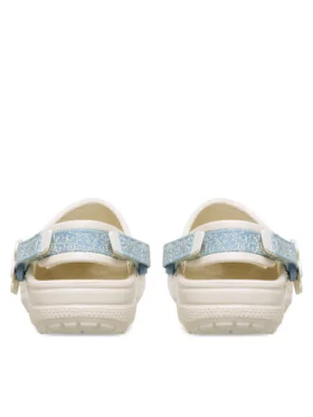 Šlepetės Crocs Clsc Dnm Flwr Adj BackstrapCgT pilka