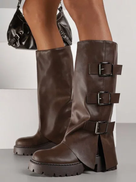 Cizme Anileria închis maro