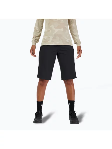 Дамски къси панталони за колоездене Fox Racing Ranger Liner W black черно