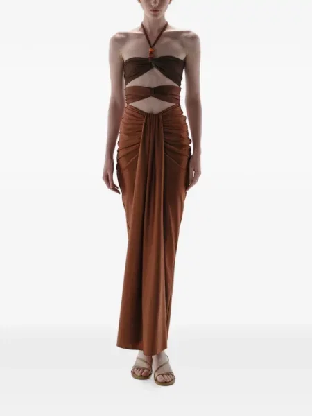 Rochie Baobab maro
