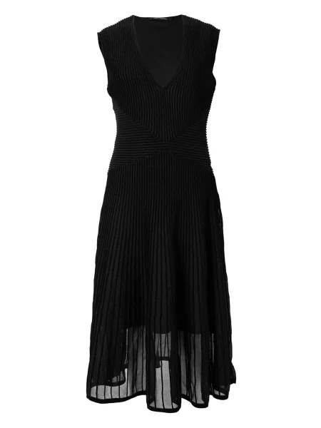 Karl Lagerfeld Rochie tricotat negru