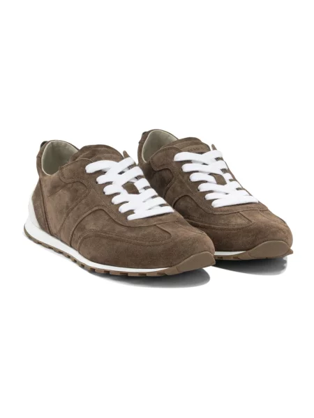 Sneakersy Brunello Cucinelli brązowe