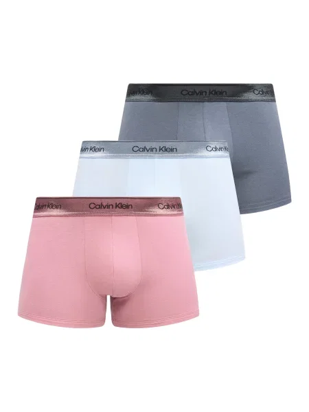 Calvin Klein Underwear Boksarice safir / pastelno modra črna roza