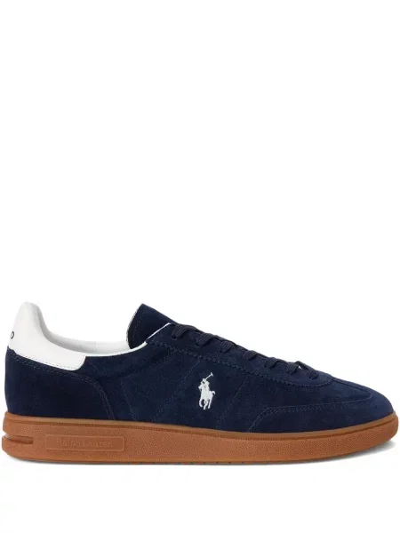 Ριγέ polo Polo Ralph Lauren με κουκούλα με αυτόγραφο λευκό