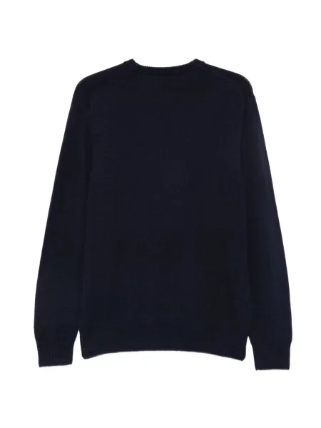 Pulover Mc2 Saint Barth cu broderie albastru