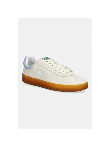 Sneakersy Lacoste beżowe