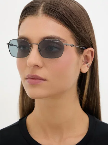 Armani Exchange sončna očala siva