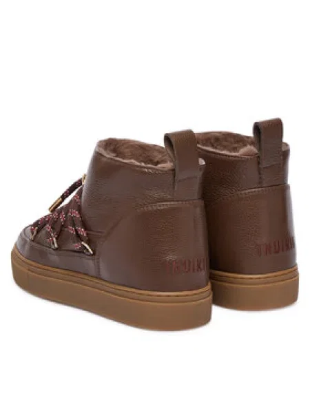 Inuikii Sniego batai Full Leather Gloss ruda
