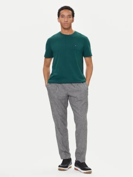 Tommy Hilfiger Tričko Ess Seasonal zelená