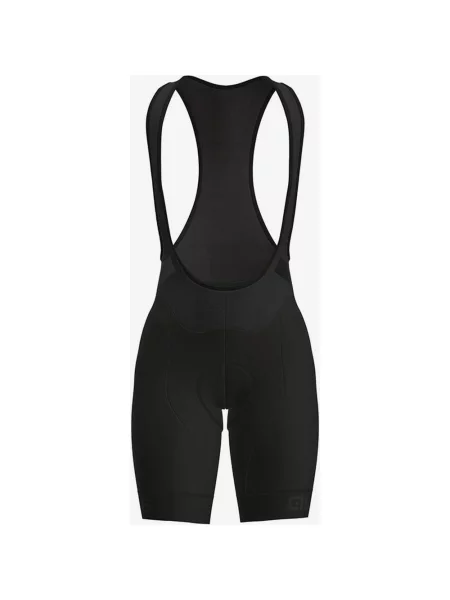 Spodenki na szelkach Alé Solid Traguardo Limited Edition czarno szare L czarne