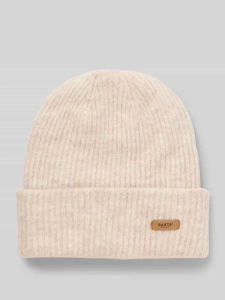 Czapka beanie z naszywką z logo model Witzia' Barts biała