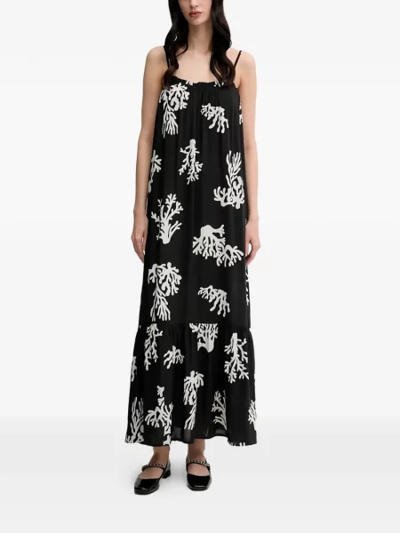 Rochie maxi Benetton negru