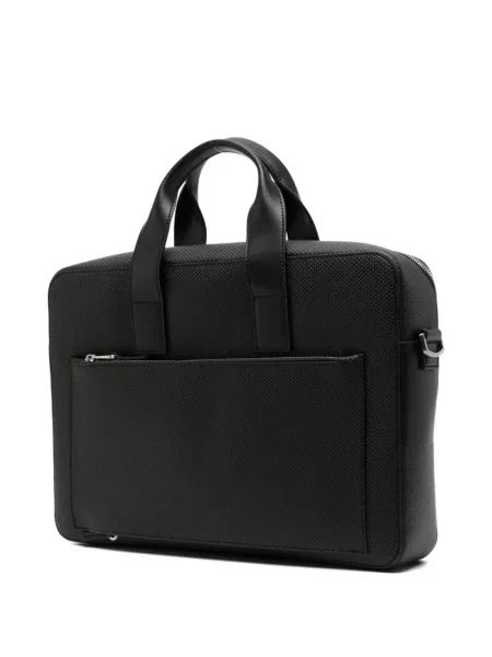 Geantă pentru laptop Lacoste negru