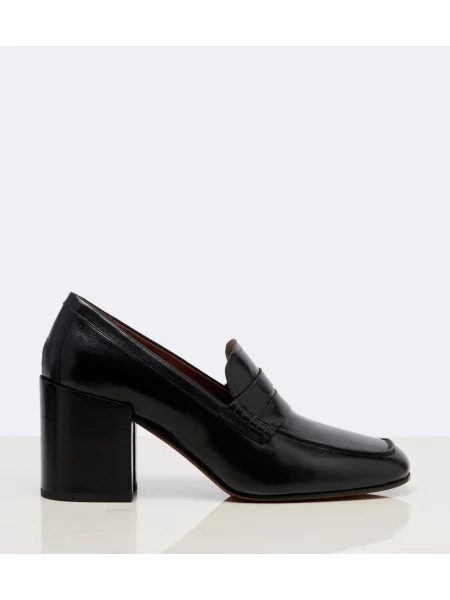 Pantofi loafer Dries Van Noten din piele negru