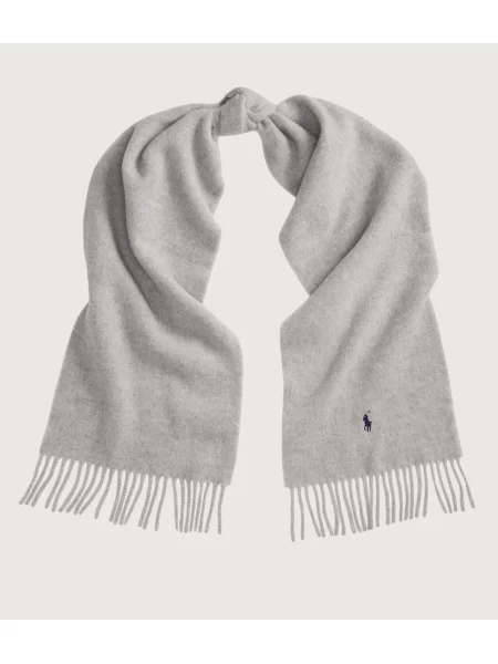 POLO RALPH LAUREN De lână șal gri