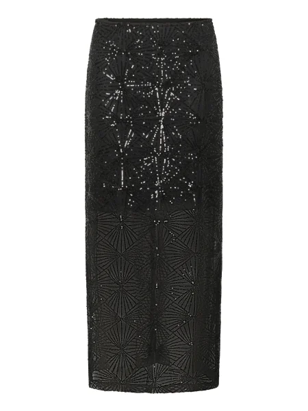 Kaffe Fustă Linna' negru