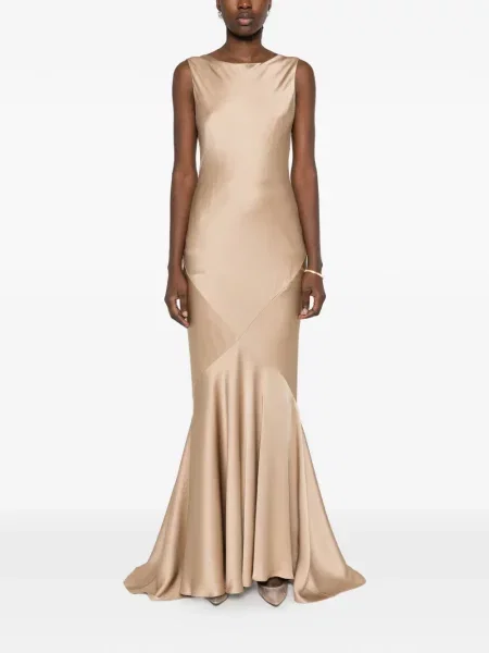 Rochie maxi Max Mara din satin