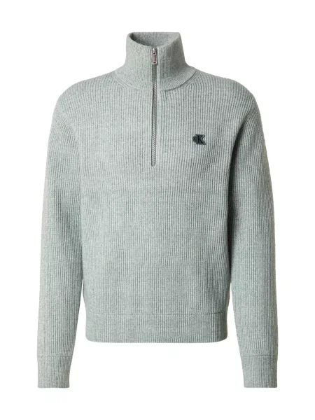 Calvin Klein Jeans Pulover deschis verde