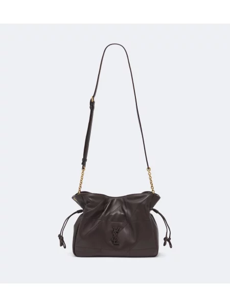 Geantă Saint Laurent din piele maro