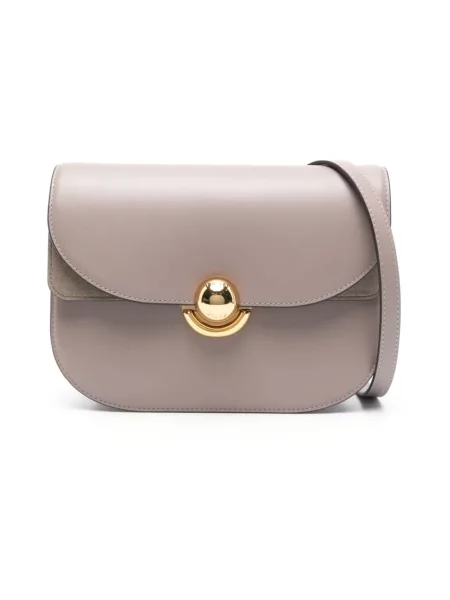 Furla Torebki Kobieta brązowy ONE SIZE Skóra Torebka na ramię Sfera Small różowa