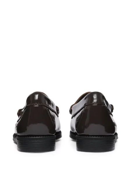 Pantofi loafer G.h.bass din piele de lac maro