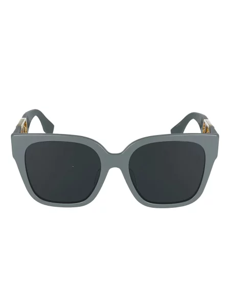 Kvadratne sunčane naočale Fendi siva