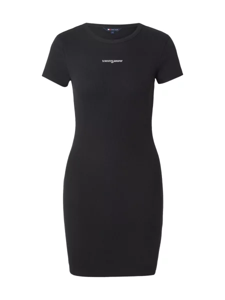 Tommy Jeans Rochie negru