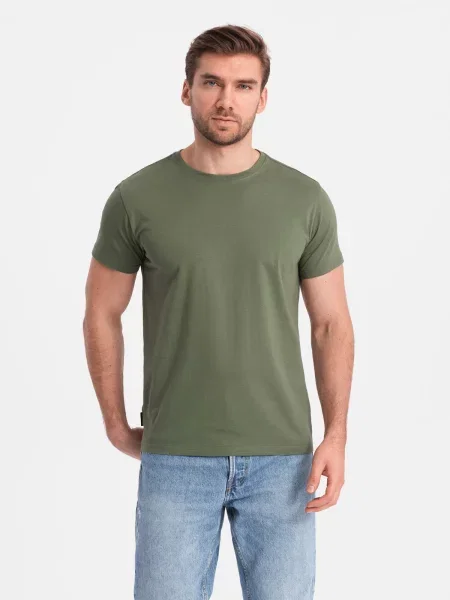 Tricou Ombre clasic kaki