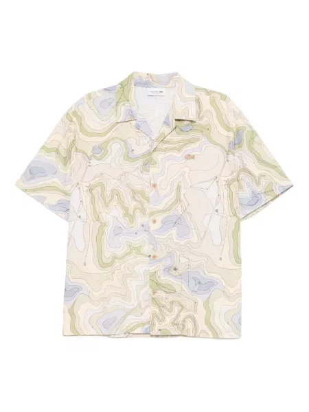 Košile Lacoste s výšivkou