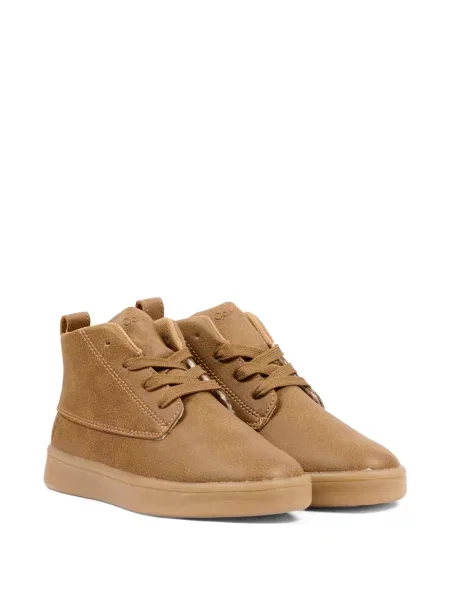 Sneakersy dziecięce Calvin Klein brązowe