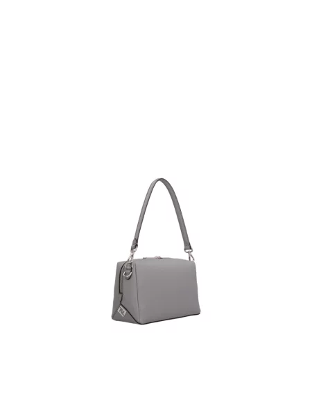 Torba Fendi skórzana szara