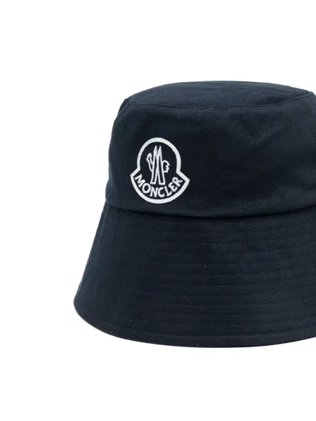 Siuvinėta skrybėlė Moncler mėlyna