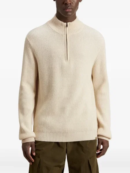 Pulover Woolrich de jumătate de fermoar