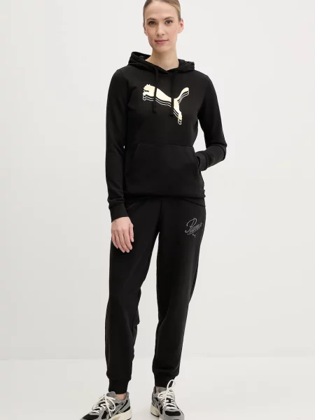Puma Μπλούζα μαύρο